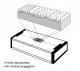 德国HALLE深度计量校准片 PTB-Standard Depth-Setting-Standard with round grooves