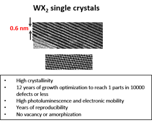 WS2 二硫化钨晶体 (Tungsten Disulfide)