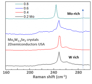 MoWSe2 二硒化钨钼晶体 (Molybdenum Tungsten Diselenide)